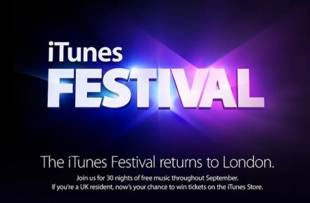 iTunes Festival Win Tickets
