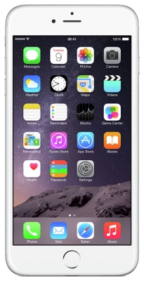 Sim Free iPhone 6 Plus Certified Pre Owned 128GB - Silver