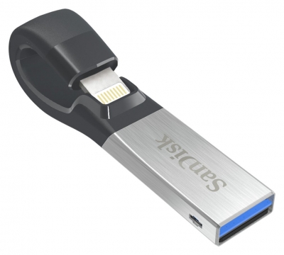 SanDisk IXpand 128GB Flash Drive For iPhone And IPad