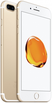 Sim Free iPhone 7 Plus 128GB Mobile Phone - Gold
